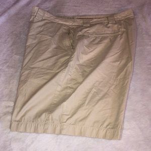Izof flat front shorts